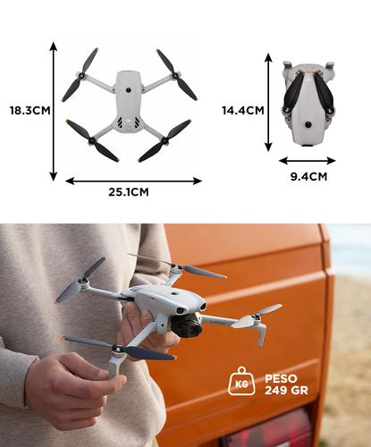 Drone DJI Lito X1 (Control Remoto DJI RC-N3)  - 5
