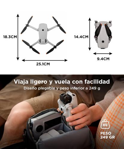 Drone DJI Lito X1 Fly More Combo (Control Remoto DJI RC 2), Cámara 4K, Detección De Obstáculos, ActiveTrack, Sensor De 1/1.3 Pulgadas, 3 Baterías - 5