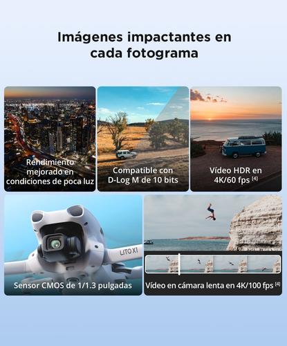 Drone DJI Lito X1 Combo Vuela Más Plus Control Remoto DJI RC 2 - 4
