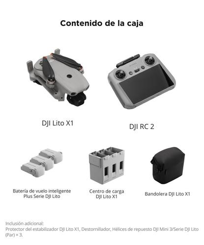 Drone DJI Lito X1 Combo Vuela Más Plus Control Remoto DJI RC 2 - 6