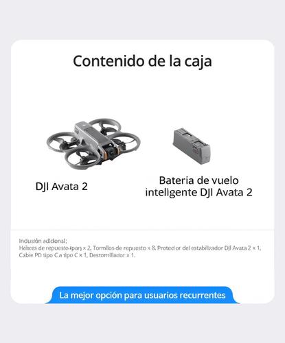 DJI Avata 2 (Solo el dron),  FPV con cámara 4K, Vuelo Inmersivo, Protector de Hélices Integrado, Sencillo Flip/Roll, Campo de Visión Superamplio de 155° - 6