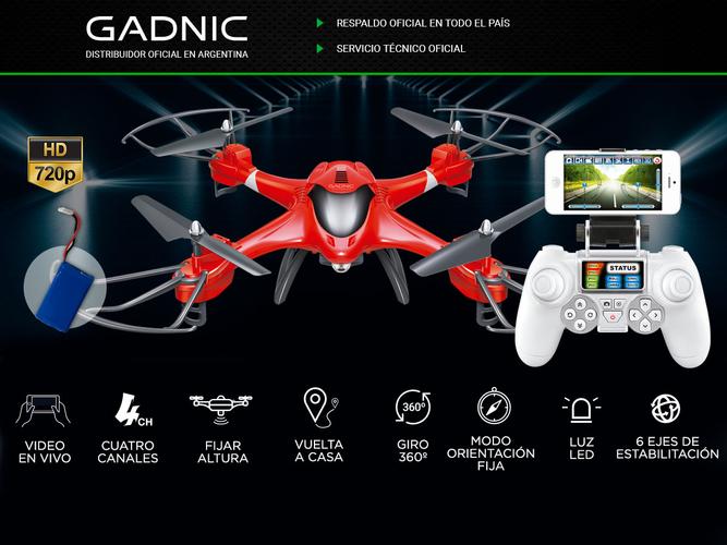 Drone Gadnic Con Camara HD Video Y Foto en Vivo Giro 360° - 1