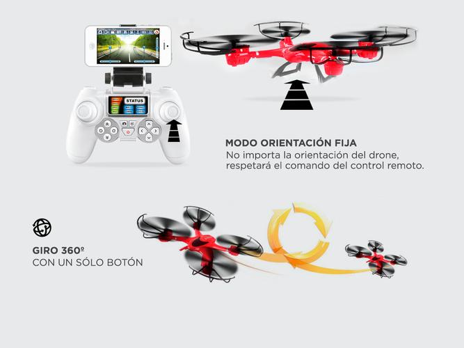 Drone Gadnic Con Camara HD Video Y Foto en Vivo Giro 360° - 4