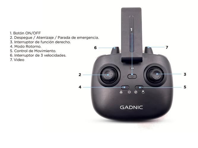 Drone Gadnic Con Camara HD 1080p Para Adultos Y Niños - 5