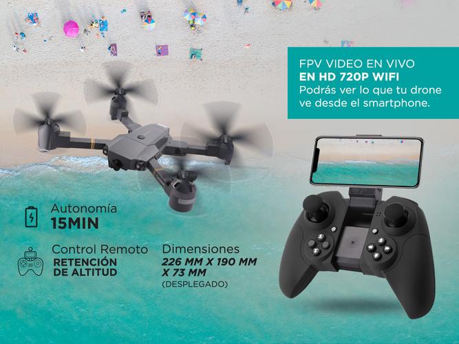 Drone Gadnic XP1 Con Camara Hd 720p Para Adultos Y Niños Usado - 2