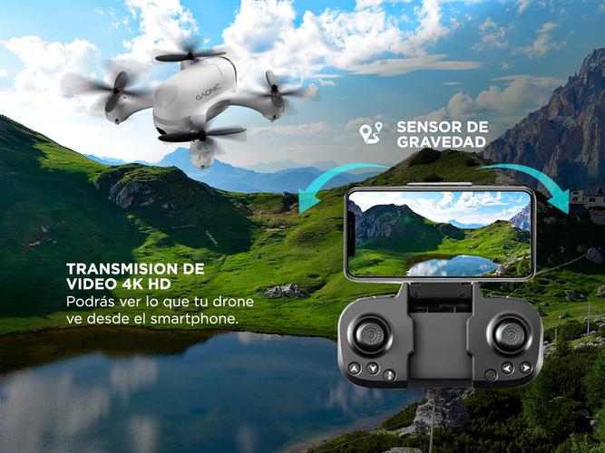 Drone Gadnic Full HD 4k Posicionamiento de Flujo Óptico  Usado - 2