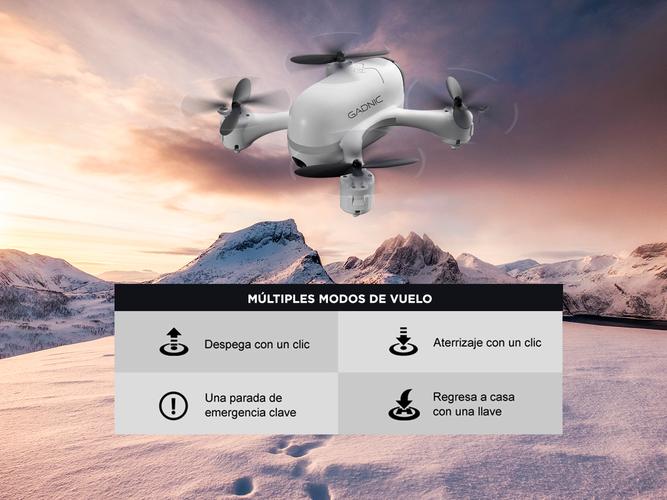 Drone Gadnic Full HD 4k Posicionamiento de Flujo Óptico  Usado - 4