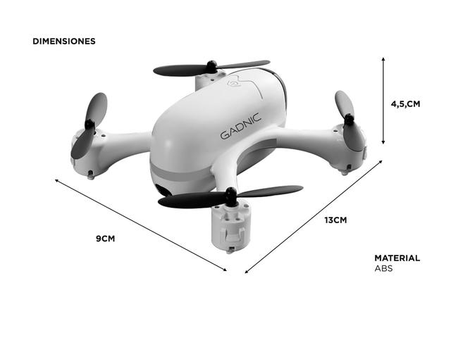 Drone Gadnic Full HD 4k Posicionamiento de Flujo Óptico  Usado - 5