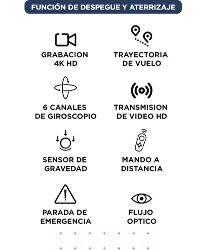 Drone Gadnic Full HD 4k Posicionamiento de Flujo Óptico  - 2