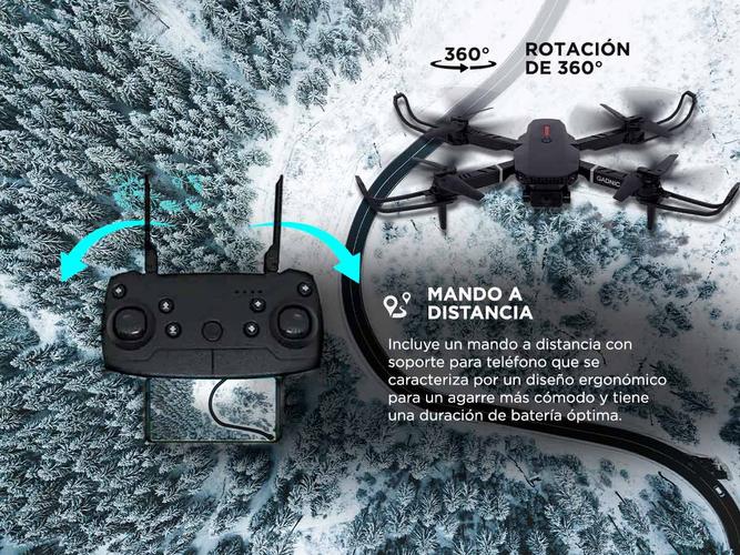 Mini Drone Plegable Gadnic Dar-g con Cámara 360º Usado - 2