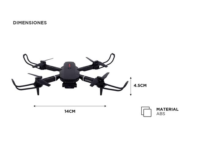 Mini Drone Plegable Gadnic Dar-g con Cámara 360º Usado - 5