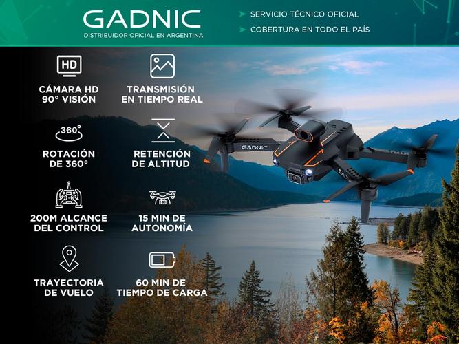  Drone Gadnic Con Camara Dual Para Adultos Y Niños - 1
