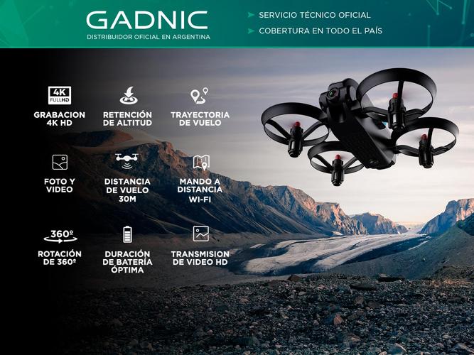 Mini Drone 4K A Control Remoto Gadnic Con Cámara Óptica - 1