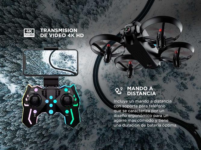 Mini Drone 4K A Control Remoto Gadnic Con Cámara Óptica - 2