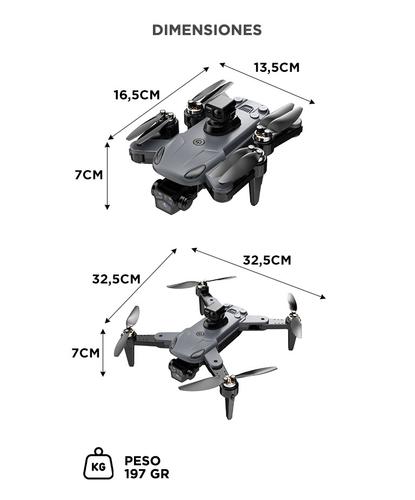 Dron Gadnic Sin Escobillas 4K Gps Alcance 1 Km Doble Camara Wifi 5G - 5