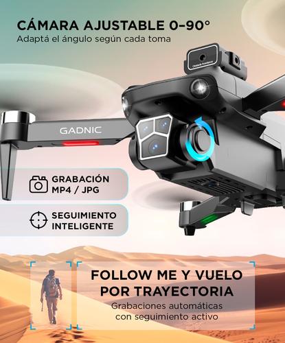 Drone GADNIC Aeroview 4K Pantalla 45 GPS Control Remoto Cámara Dual   - 4