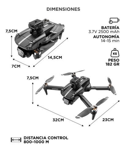 Drone GADNIC Aeroview 4K Pantalla 45 GPS Control Remoto Cámara Dual   - 5