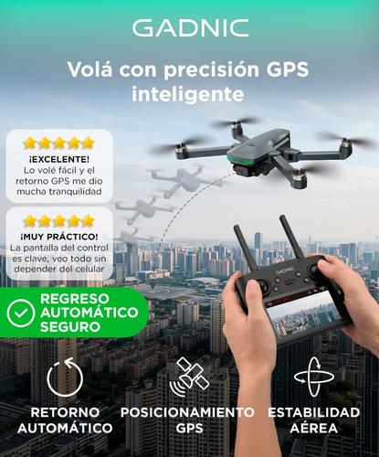 Drone GADNIC Airtrack Pro Control Remoto GPS 800m Pantalla 45 Retorno Automatico  - 1