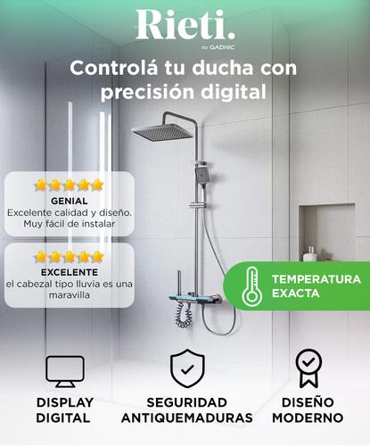 Ducha Inteligente Rieti Con Display Digital - 1