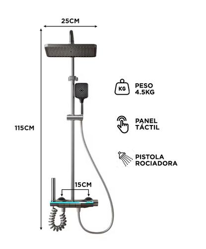 Ducha Inteligente Rieti Con Display Digital - 5