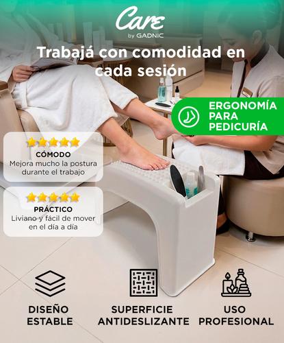 Reposapies Pedicuría Care by Gadnic Apoya Pies Antideslizante - 1