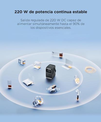 Estación de Energía EcoFlow Trail 200 Batería 192 Wh Potencia 220W Portátil - 3