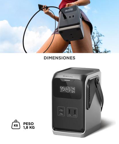 Estación de Energía EcoFlow Trail 200 Batería 192 Wh Potencia 220W Portátil - 5