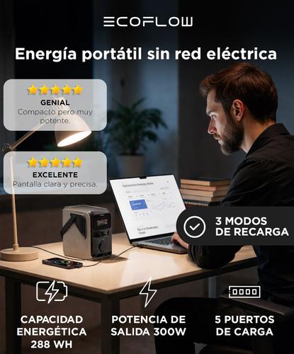 Estación de Energía EcoFlow Trail 300 Batería 288 Wh Potencia 300W Portátil - 1