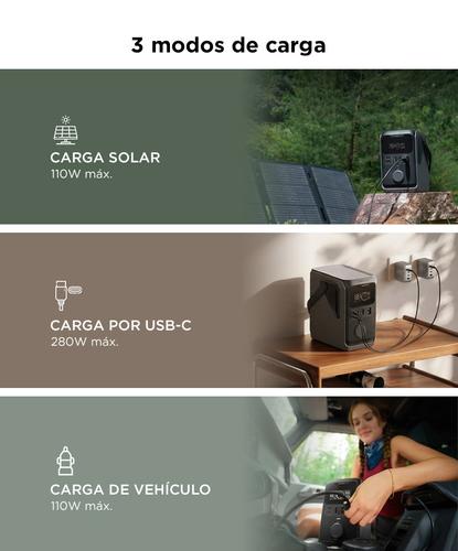Estación de Energía EcoFlow Trail 300 Batería 288 Wh Potencia 300W Portátil - 2
