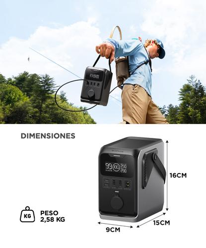 Estación de Energía EcoFlow Trail 300 Batería 288 Wh Potencia 300W Portátil - 5