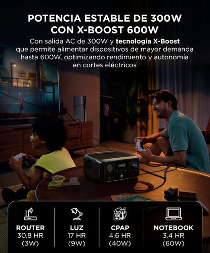 Estación de Energía Ecoflow River 3 UPS Batería Generador Solar 12V Auto  - 3