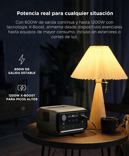 Estación de Energía EcoFlow River 3 Plus UPS Batería Generador Solar Carga Auto  - 3