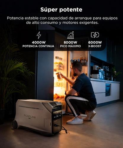 Estación de Energía EcoFlow Delta Pro 3 Batería 4096 Wh Potencia 4000W Pico 8000W - 2