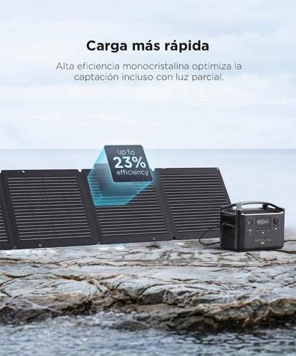  Panel Solar Portátil EcoFlow de 110W Alta Eficiencia Del 23% - 2