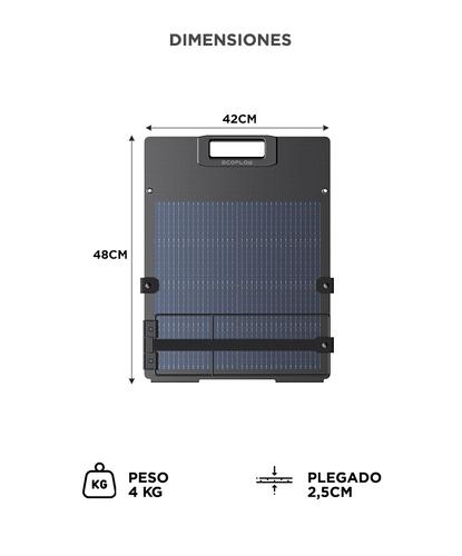  Panel Solar Portátil EcoFlow de 110W Alta Eficiencia Del 23% - 5