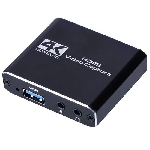 Tarjeta de Captura de Audio y Video Portátil 4K USB 3.0 1080P 60fps PC Streaming PS - 0