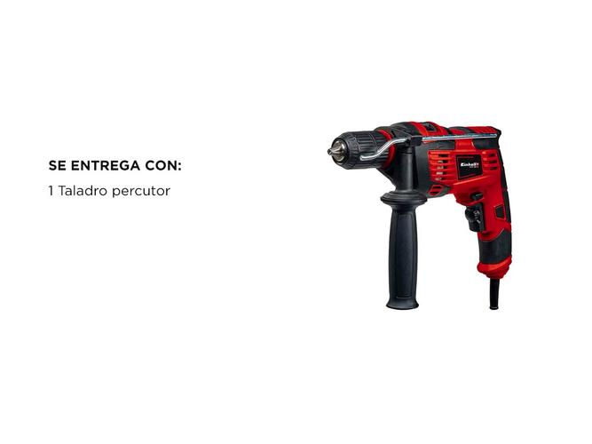  Taladro percutor Atornillador Einhell TC-ID 720 Ergonómico y seguro portabrocas de 1,5 a 13 mm - 5