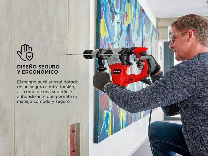 Rotomartillo Einhell RT-RH 32 Martillo Perforador 1250 Watts de potencia - 4