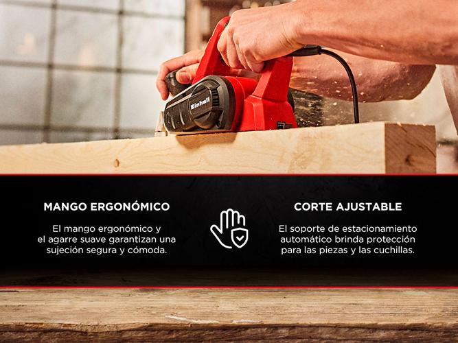 Cepillo eléctrico de mano Einhell TE-PL 900 Rebajador Carpintería 900 W - 3