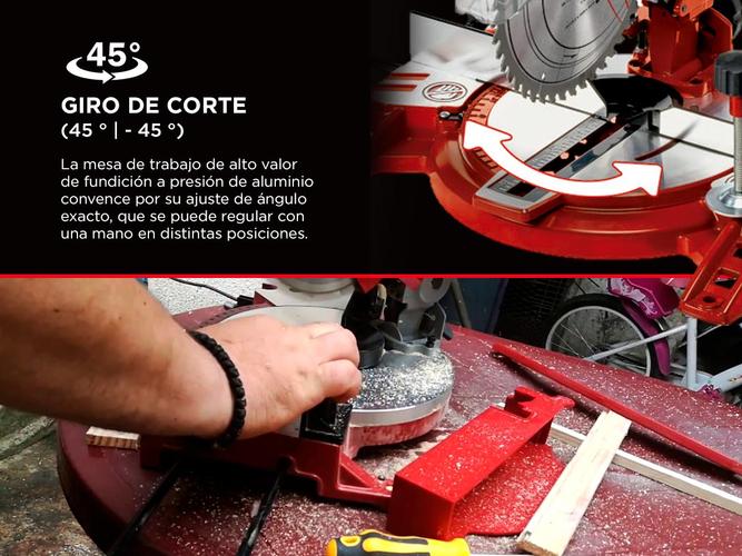 Sierra Ingletadora Einhell Tc-ms 2112 1600w - 4