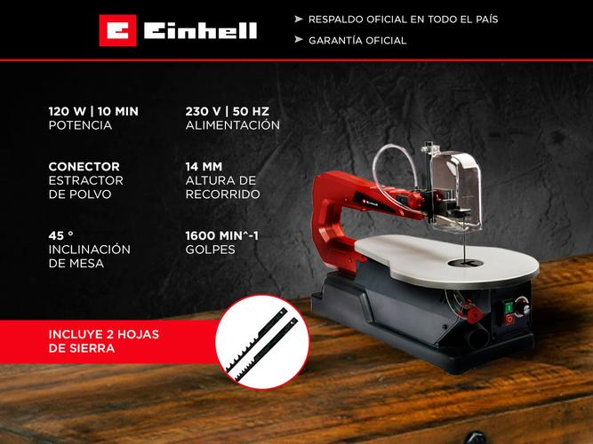 Sierra Caladora De Banco Einhell Tc-ss 405 E Silenciosa y estable - 1