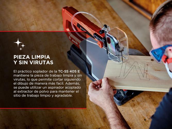 Sierra Caladora De Banco Einhell Tc-ss 405 E Silenciosa y estable - 2