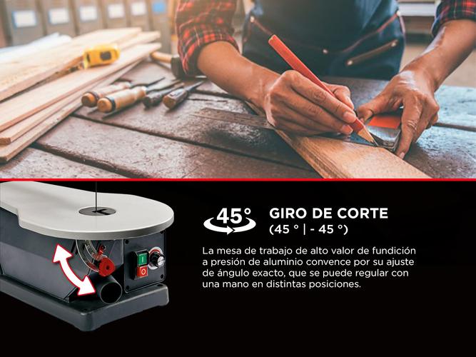 Sierra Caladora De Banco Einhell Tc-ss 405 E Silenciosa y estable - 4
