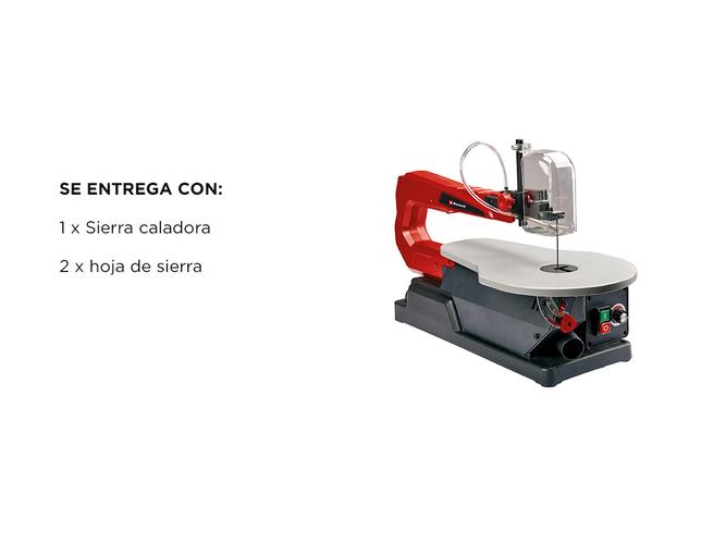 Sierra Caladora De Banco Einhell Tc-ss 405 E Silenciosa y estable - 6