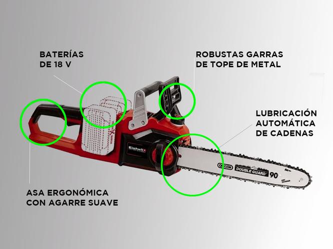 Motosierra Inalámbrica Einhell Ge-lc 36/35 Li-solo - 3