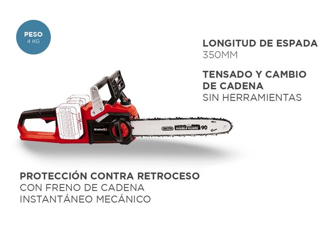 Motosierra Inalámbrica Einhell Ge-lc 36/35 Li-solo - 4