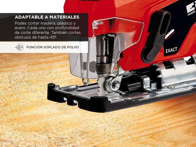 Sierra Caladora Inalambrica Einhell TC-JS 18 Li Bateria 2.5ah Maletin - 3