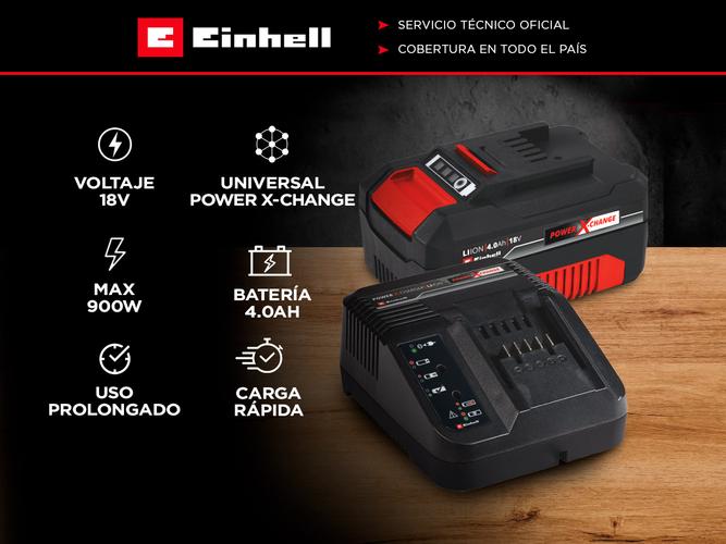 Starter Kit 4.0 Ah Einhell Bateria Litio 18v 4.0amp + Cargador - 1