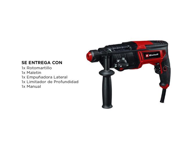  Rotomartillo Percutor Einhell TC-RH 800 4F 800w 2.6J Sds Plus  - 5