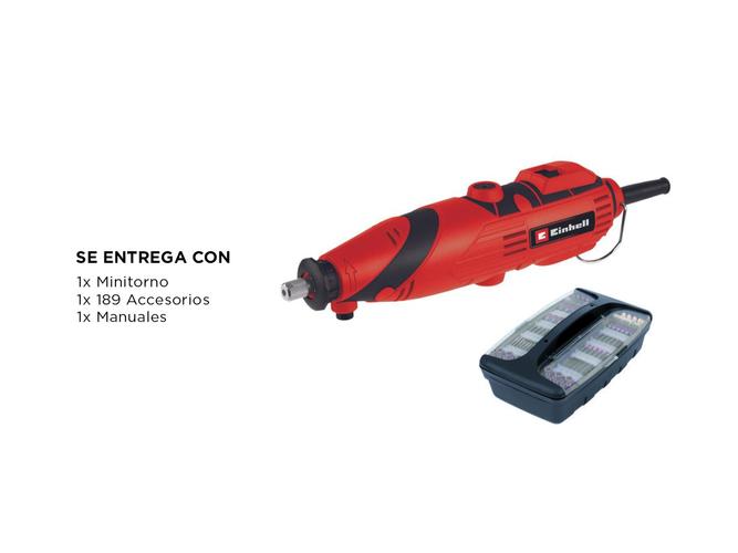 Minitorno  Einhell TH-MG 135W + 189 Accesorios - 5